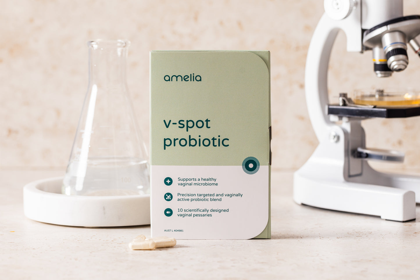 Amelia Bio V-Spot Probiotic Suppository