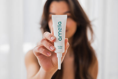Amelia Bio B-Clear boric acid cream for vaginal microbiome and intimate care support