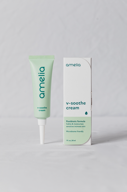 Amelia Bio V-Soothe vaginal moisturiser for intimate hydration and comfort