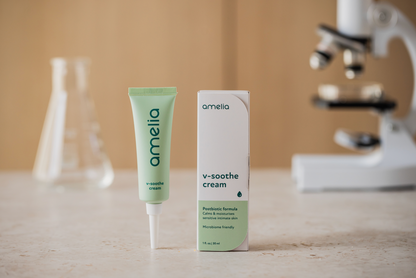 Amelia Bio V-Soothe feminine moisturising cream for intimate wellness