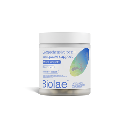 Biolae Meno Essential™ - Comprehensive peri + menopause relief