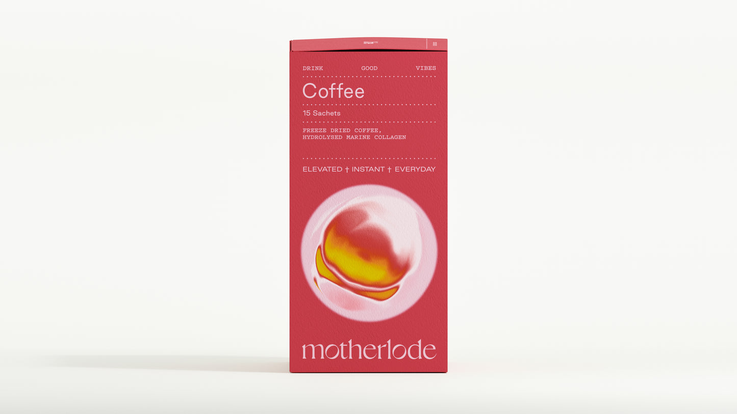Motherlode Coffee instant coffee blend with collagen