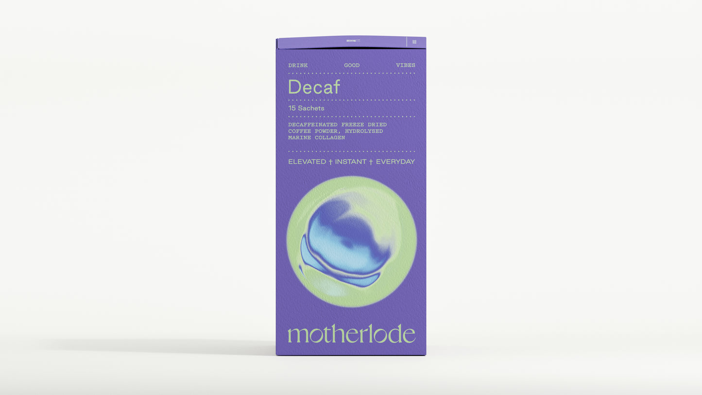Motherlode Decaf functional decaf coffee with collagen