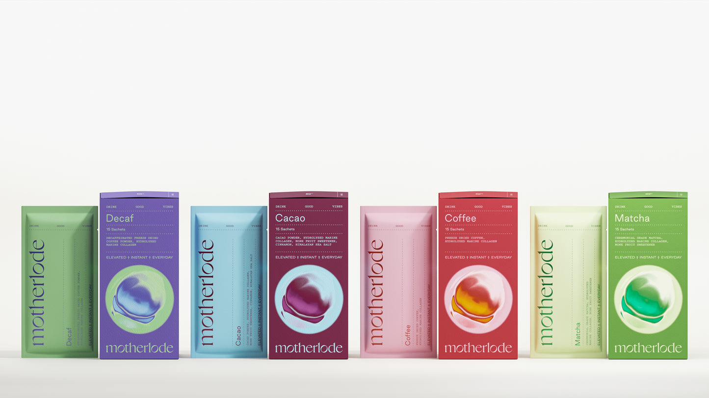 Motherlode Decaf instant decaf coffee sachets