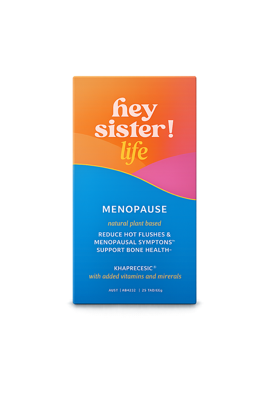 Hey Sister Life Menopause supplement for women's wellbeing during menopause