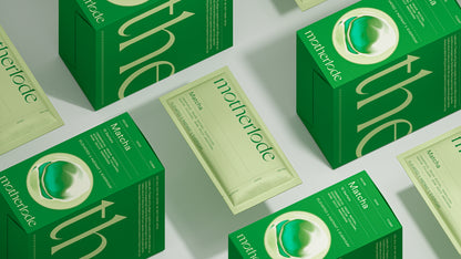 Motherlode Matcha ceremonial grade matcha blend with collagen