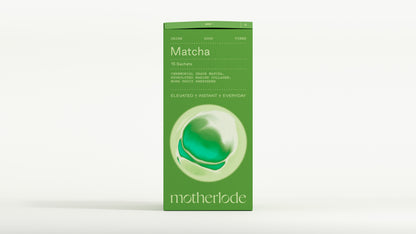 Motherlode Matcha sachets for daily matcha rituals