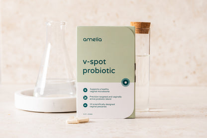 Vaginal probiotic suppository designed to support healthy vaginal flora balance